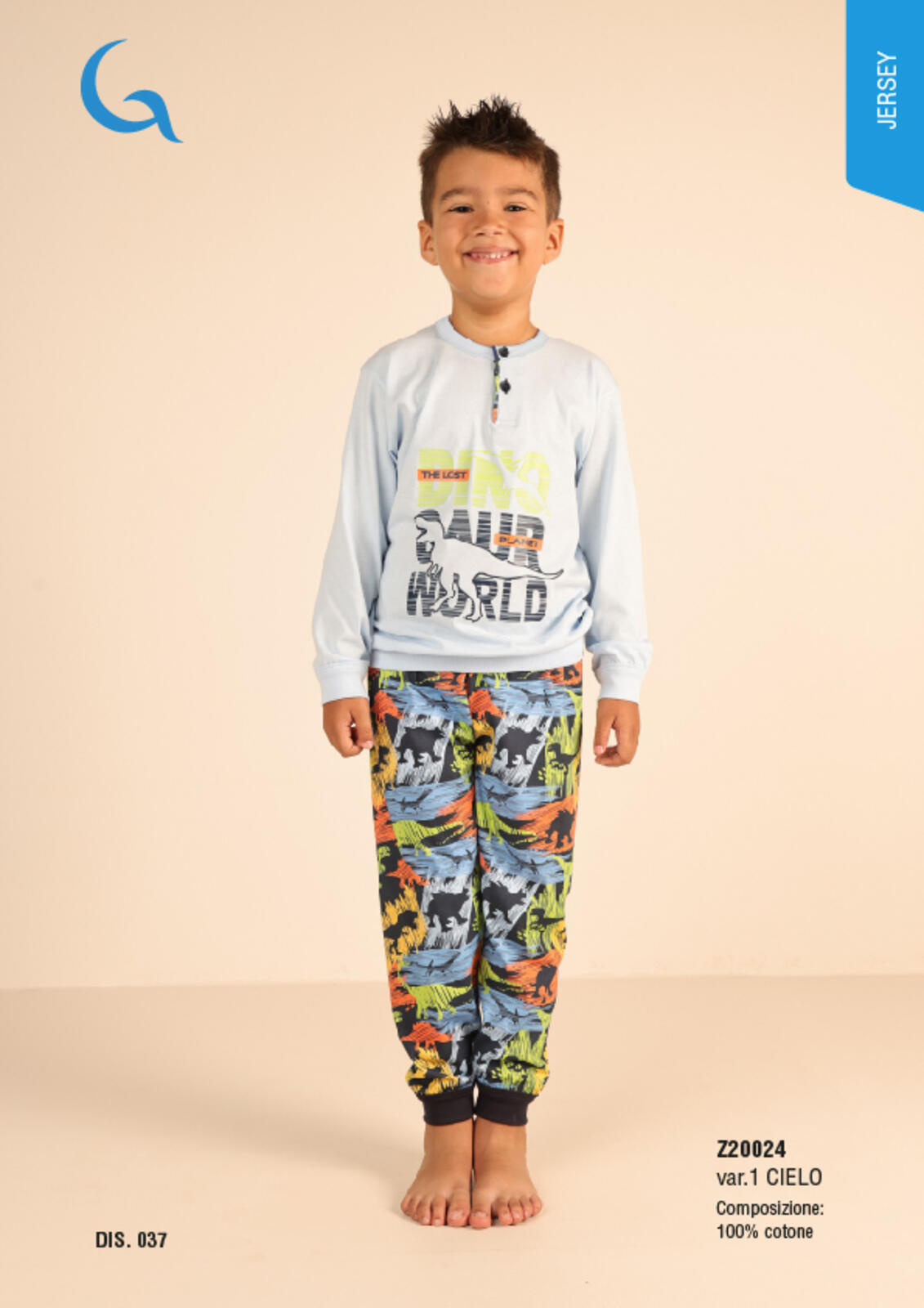 PIGIAMA BAMBINO M/L Z20024 Tellini S.r.l. Ingrosso Abbigliamento